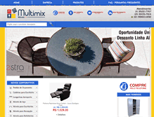 Tablet Screenshot of multimixmoveisedecoracao.com.br